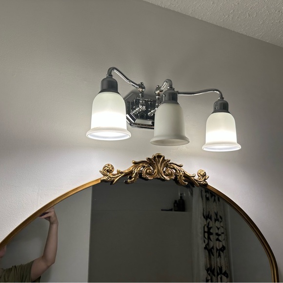 SOLD 3 Light Vanity Fixture - Picture 1 of 1